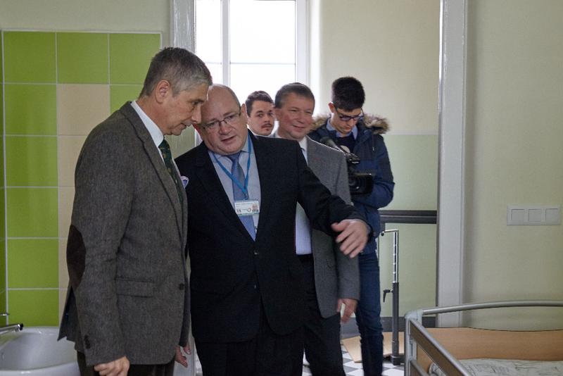 Otevření modernizovaného centra komplexní paliativní a geriatrické péče v Městě Albrechticích