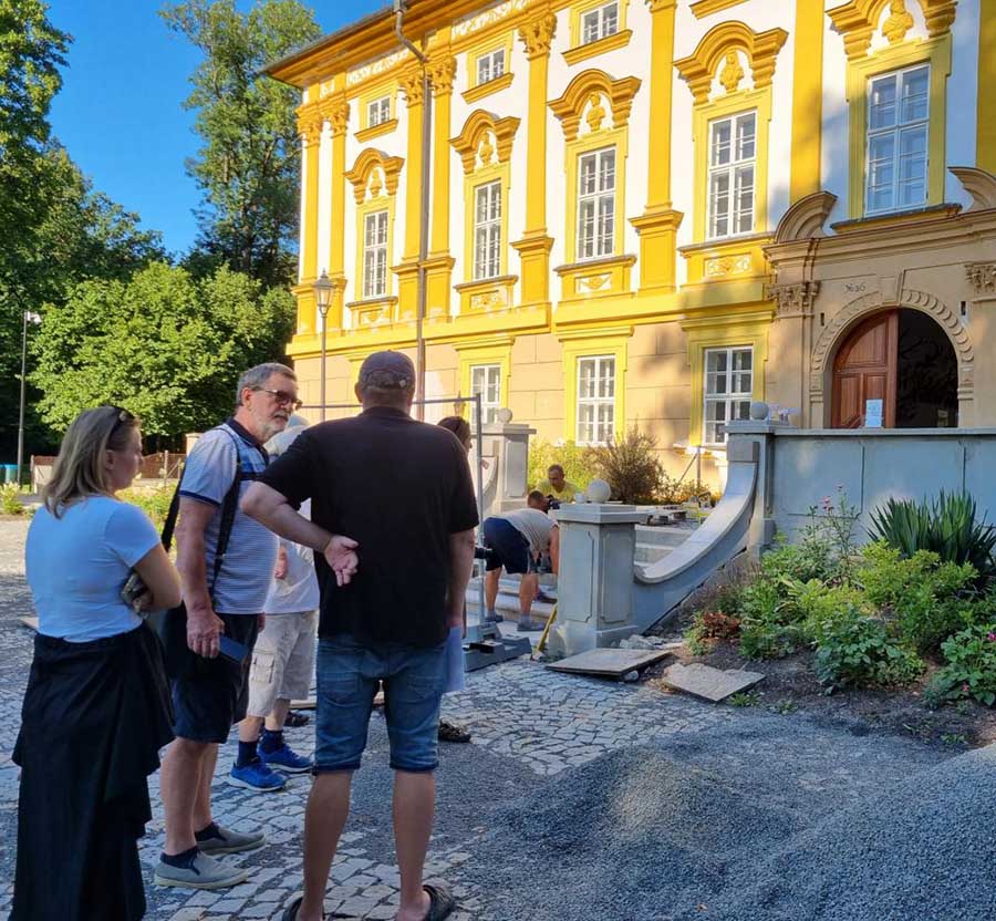 Proběhl pátý kontrolní den na zámku