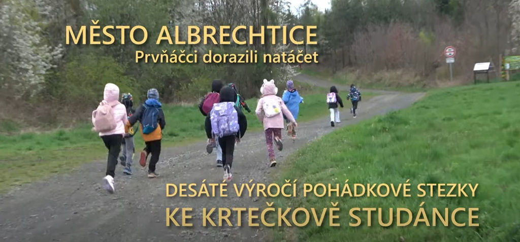 Prvňáci dorazili natočit desáté výročí „Krtečka“…