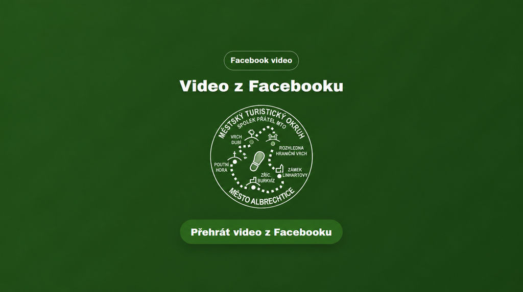 Video z Facebooku – Městský turistický okruh Město Albrechtice