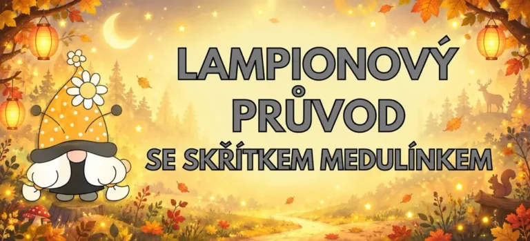 Lampionový průvod se skřítkem Medulínkem