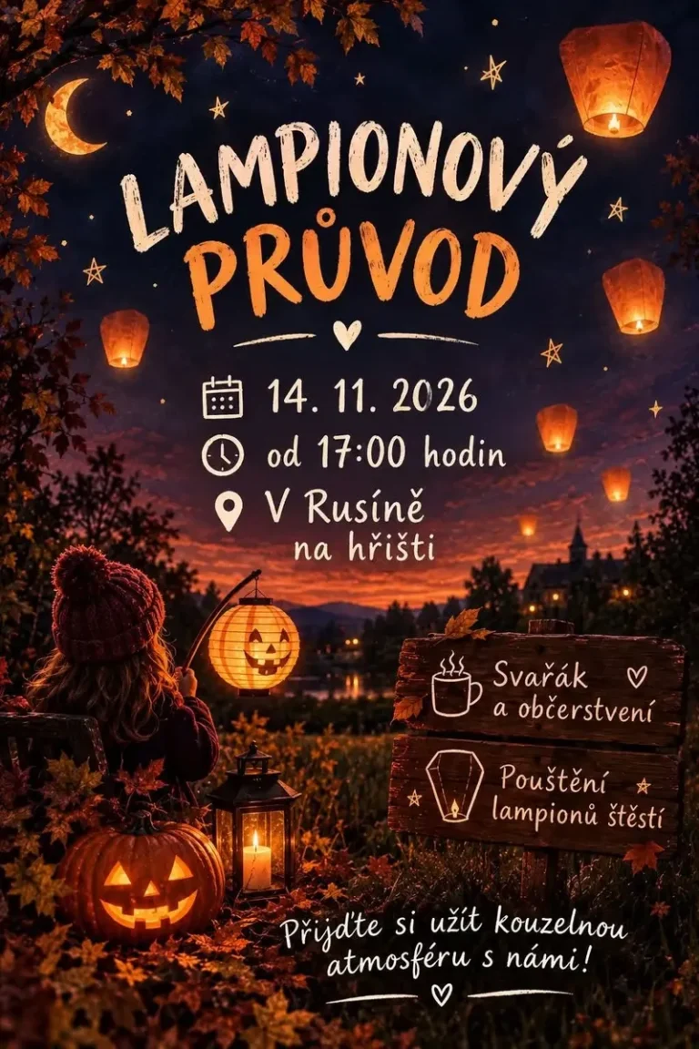 Rusín - Lampionový průvod
