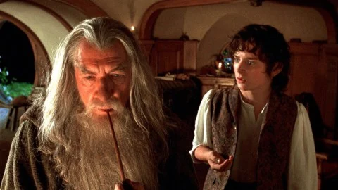 Záběr z filmu Pán prstenů: Společenstvo Prstenu