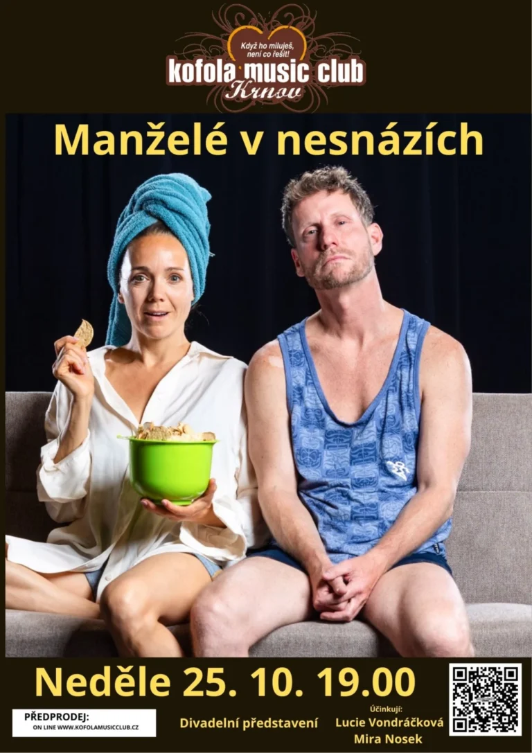 Manželé v nesnázích divadlo Lucie Vondráčková, Mira Nosek