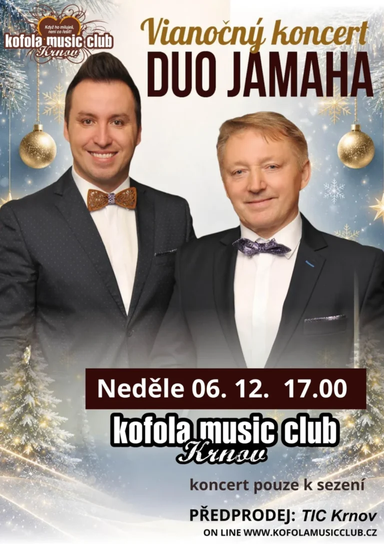 Vánoční koncert DUO JAMAHA